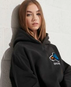 SUPERDRY Modern Franchise Oversized Hoodie Black 11 SUPERDRY Modern Franchise Oversized Hoodie Black -Sportswear Sales 2022 upload9223368955665781994 1
