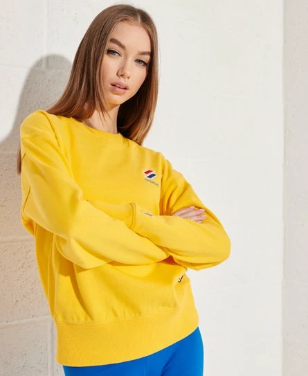 SUPERDRY Sportstyle Essential Crew Sweatshirt Optic 10 SUPERDRY Sportstyle Essential Crew Sweatshirt Optic - Image 10