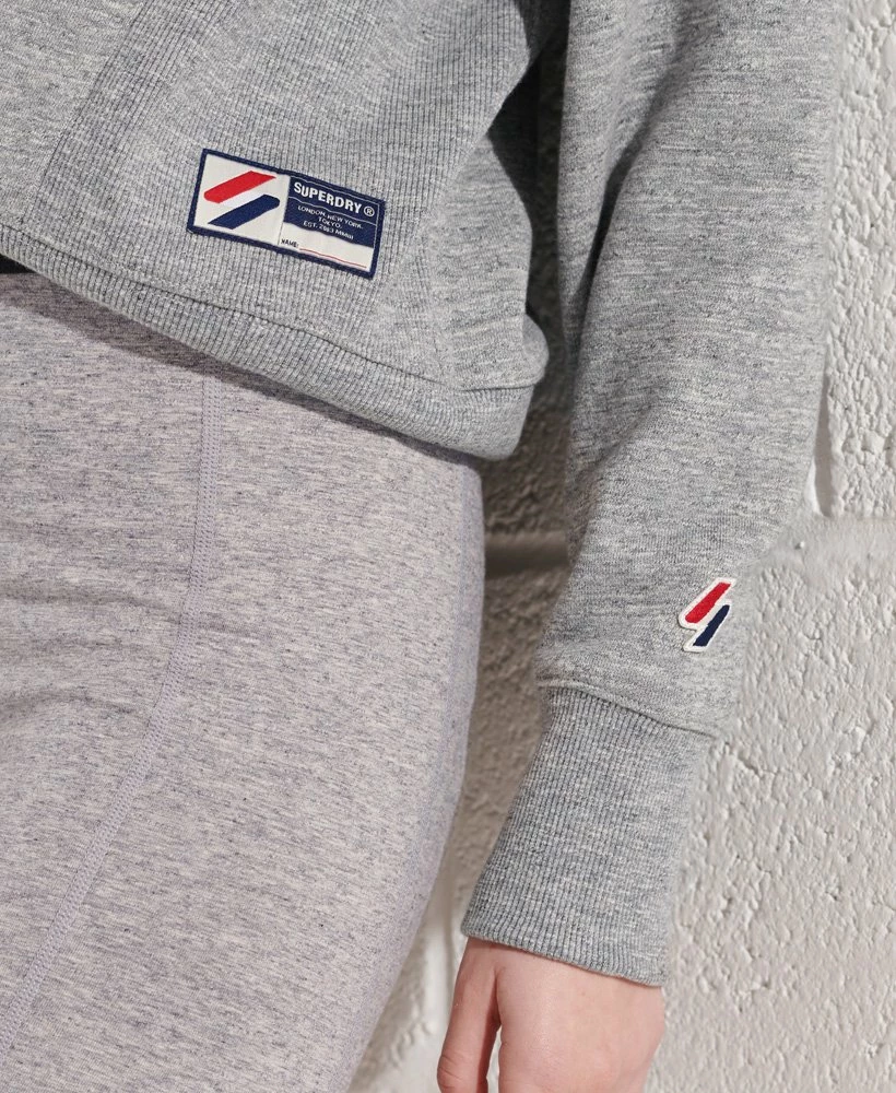 SUPERDRY Sportstyle Essential 1/4 Zip Top Nautical Yellow 3 SUPERDRY Sportstyle Essential 1/4 Zip Top Nautical Yellow - Image 3