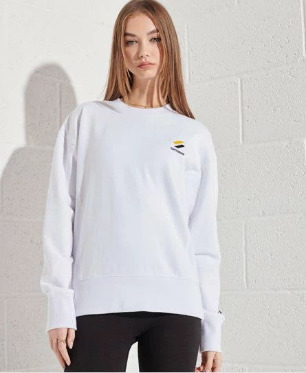 SUPERDRY Sportstyle Essential Crew Sweatshirt Dark Charcoal Marl 5 SUPERDRY Sportstyle Essential Crew Sweatshirt Dark Charcoal Marl - Image 5