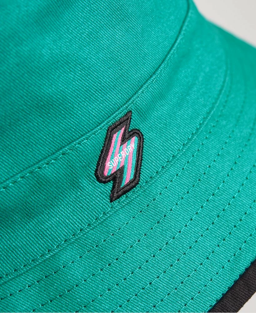 SUPERDRY SportStyle Energy Bucket Hat Lapis 2 SUPERDRY SportStyle Energy Bucket Hat Lapis - Image 2