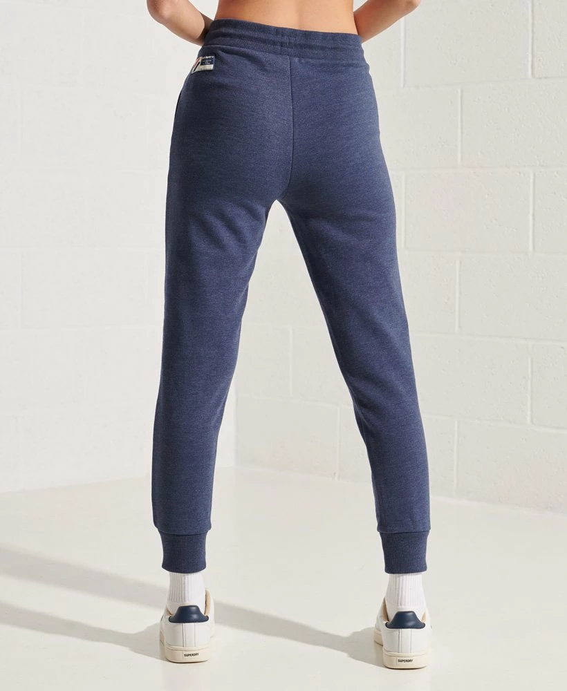 SUPERDRY Sportstyle Joggers Princedom Blue Marl 2 SUPERDRY Sportstyle Joggers Princedom Blue Marl - Image 2