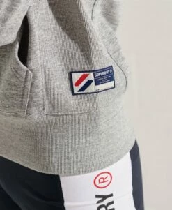 SUPERDRY Code Sportstyle Zip Hoodie Risk Red -Sportswear Sales 2022 upload9223368955665783361