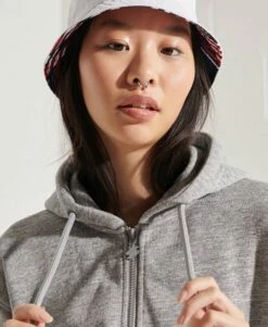 SUPERDRY Code Sportstyle Zip Hoodie Risk Red -Sportswear Sales 2022 upload9223368955665783362