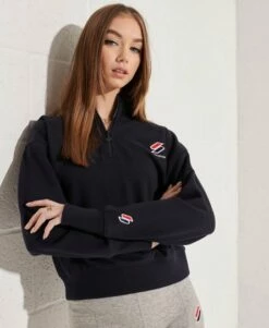 SUPERDRY Sportstyle Essential 1/4 Zip Top Deep Navy 13 SUPERDRY Sportstyle Essential 1/4 Zip Top Deep Navy -Sportswear Sales 2022 upload9223368955665783542 1
