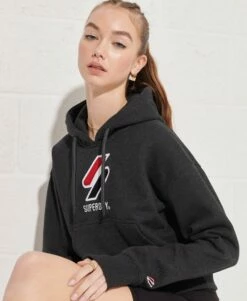 SUPERDRY Sportstyle Classic Boxy Hoodie Risk Red -Sportswear Sales 2022 upload9223368955665783554