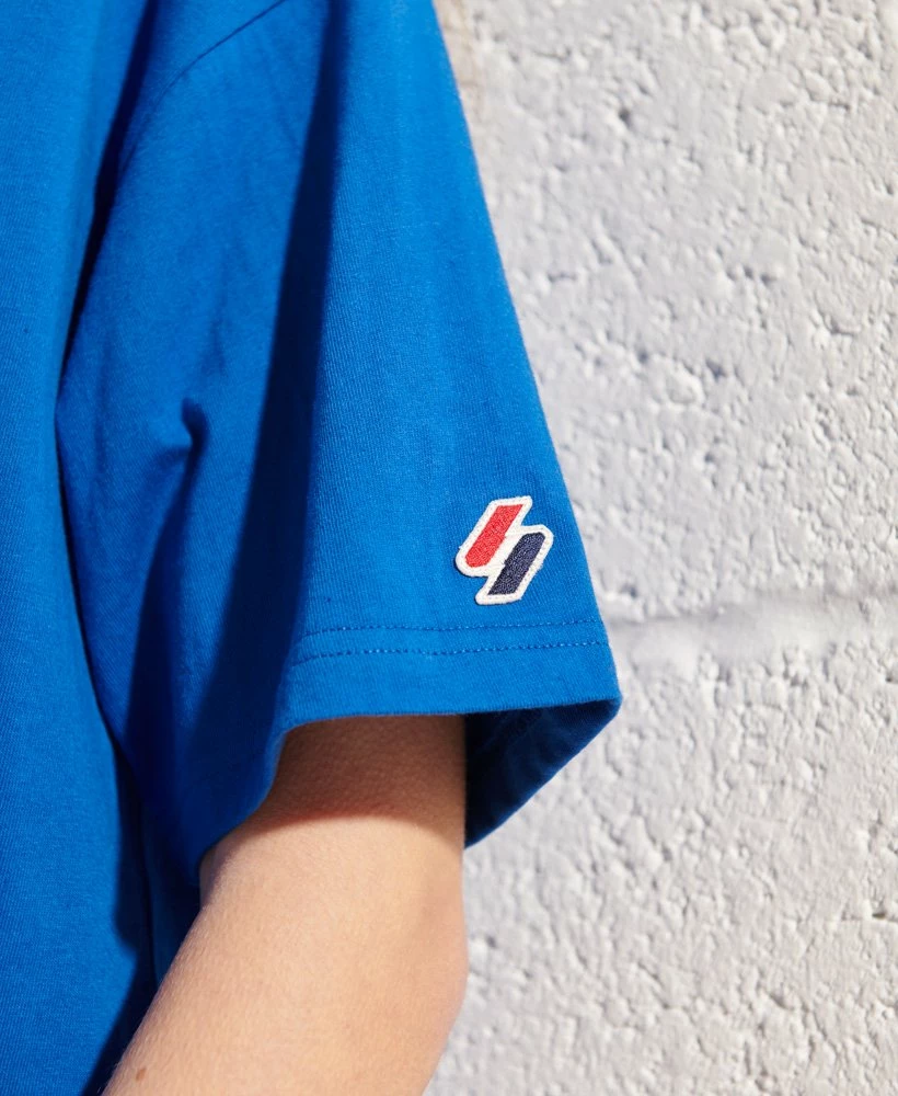 SUPERDRY Mountain Sport T-Shirt Grey Marl 3 SUPERDRY Mountain Sport T-Shirt Grey Marl - Image 3