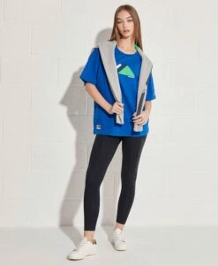 SUPERDRY Mountain Sport T-Shirt Grey Marl