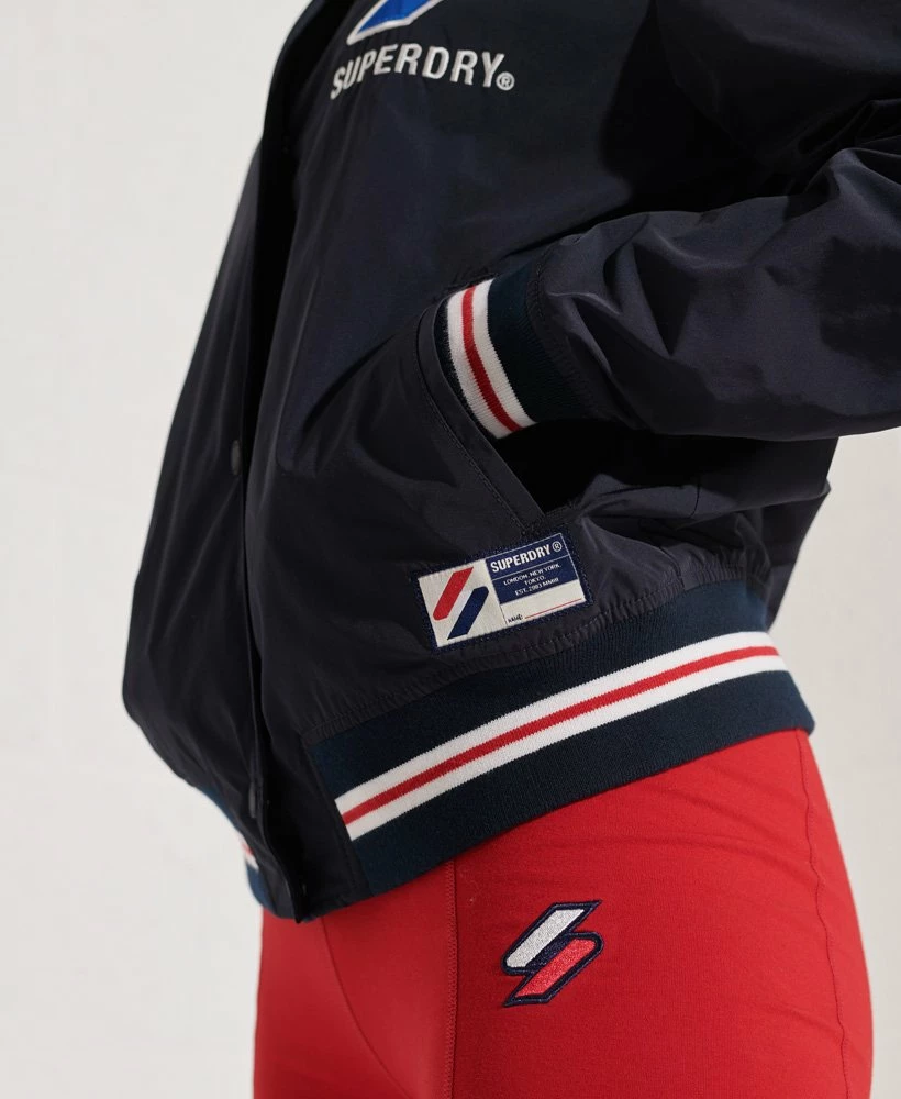 SUPERDRY Varsity Jacket Eclipse Navy 5 SUPERDRY Varsity Jacket Eclipse Navy - Image 5