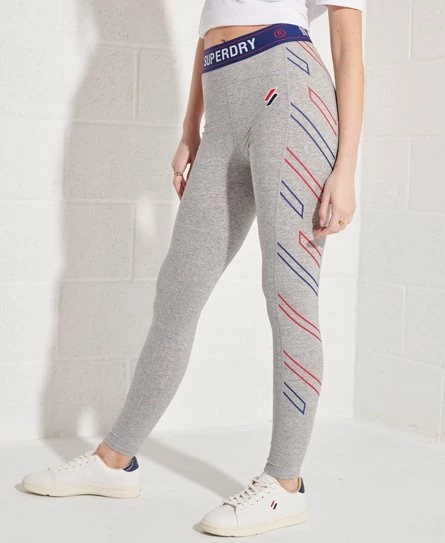 SUPERDRY Sportstyle Leggings Deep Navy/red 5 SUPERDRY Sportstyle Leggings Deep Navy/red - Image 5