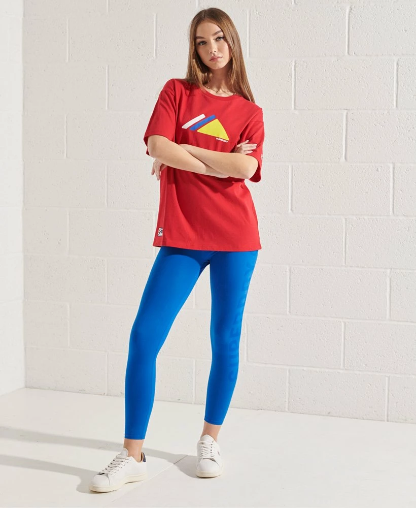 SUPERDRY Mountain Sport T-Shirt Grey Marl 1 SUPERDRY Mountain Sport T-Shirt Grey Marl