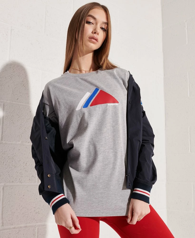 SUPERDRY Mountain Sport T-Shirt Risk Red 2 SUPERDRY Mountain Sport T-Shirt Risk Red - Image 2