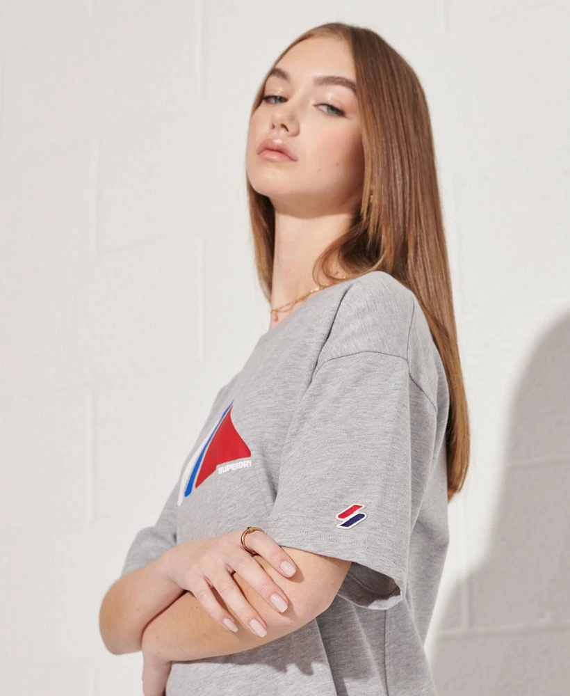 SUPERDRY Mountain Sport T-Shirt Risk Red 3 SUPERDRY Mountain Sport T-Shirt Risk Red - Image 3