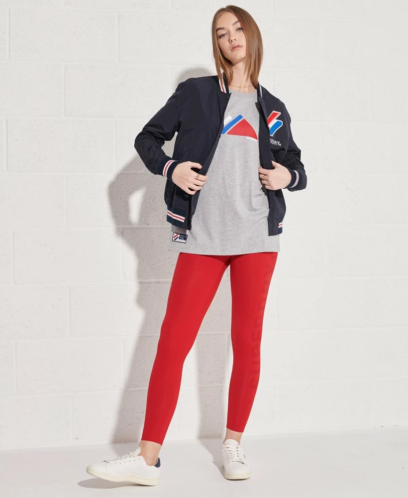 SUPERDRY Mountain Sport T-Shirt Risk Red 1 SUPERDRY Mountain Sport T-Shirt Risk Red