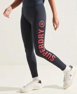 SUPERDRY Essential 7/8 Leggings Eclipse Navy/red -Sportswear Sales 2022 upload9223368955665791533 7