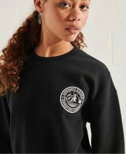 SUPERDRY Expedition Crew Sweatshirt Black -Sportswear Sales 2022 upload9223368955665791562