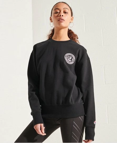 SUPERDRY Expedition Crew Sweatshirt Grey Marl 5 SUPERDRY Expedition Crew Sweatshirt Grey Marl - Image 5