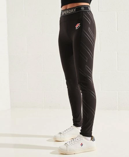 SUPERDRY Sportstyle Leggings Deep Navy/red 8 SUPERDRY Sportstyle Leggings Deep Navy/red - Image 8