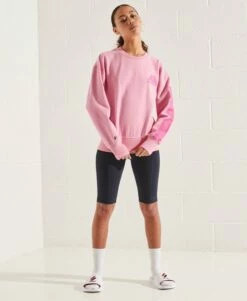 SUPERDRY Mountain Sport Mono Crew Sweatshirt Black