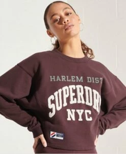 SUPERDRY Varsity Arch Batwing Sweatshirt Deep Navy -Sportswear Sales 2022 upload9223368955665791740 1