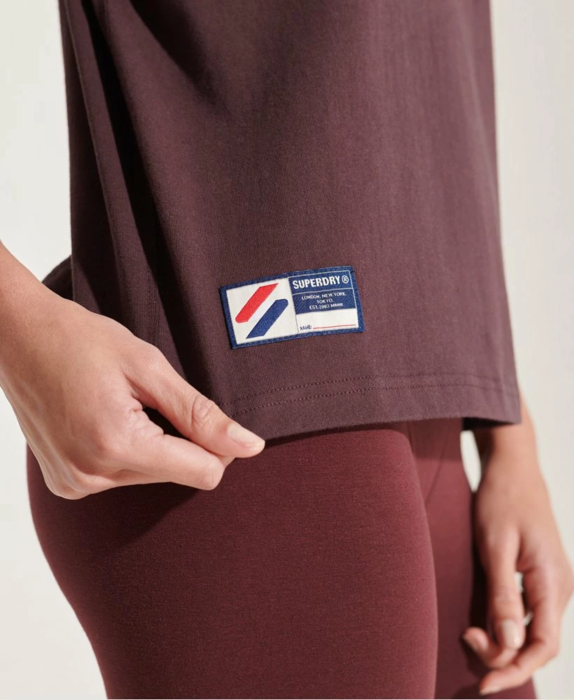 SUPERDRY Varsity Arch Boxy T-Shirt Deep Navy 7 SUPERDRY Varsity Arch Boxy T-Shirt Deep Navy - Image 7