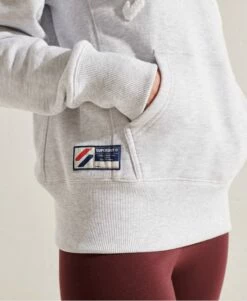 SUPERDRY Varsity Arch Mono Hoodie Black -Sportswear Sales 2022 upload9223368955665791841