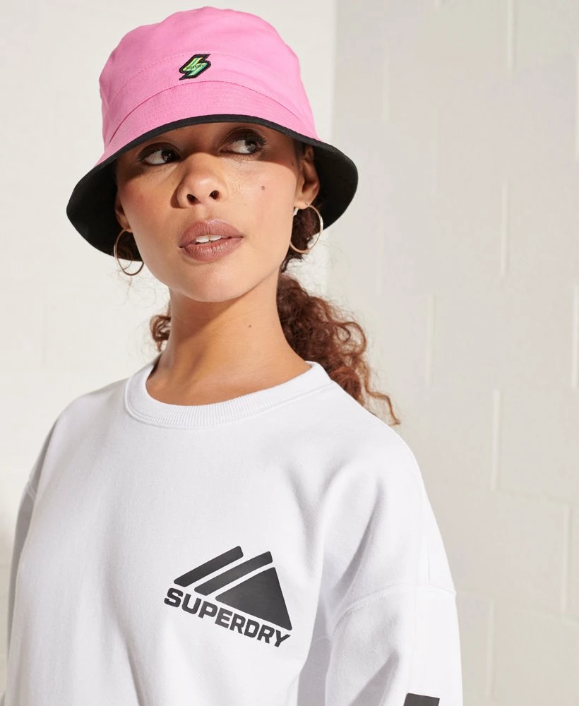 SUPERDRY Mountain Sport Mono Crew Sweatshirt Montauk Blush 2 SUPERDRY Mountain Sport Mono Crew Sweatshirt Montauk Blush - Image 2