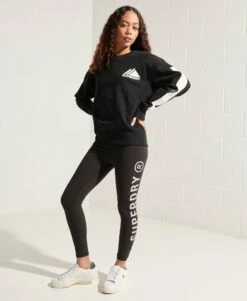 SUPERDRY Mountain Sport Mono Crew Sweatshirt Optic