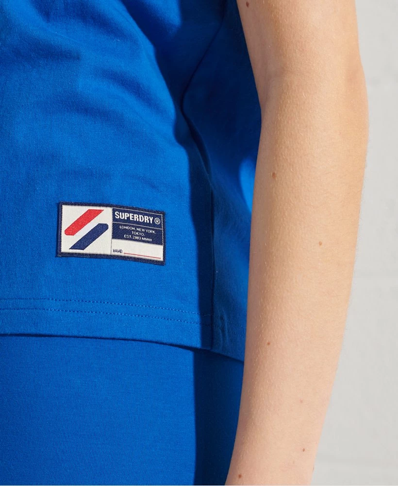 SUPERDRY Sportstyle Graphic Boxy T-Shirt Nautical Yellow 2 SUPERDRY Sportstyle Graphic Boxy T-Shirt Nautical Yellow - Image 2