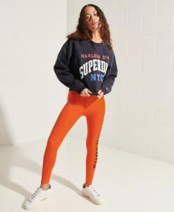 SUPERDRY Essential 7/8 Leggings Black/ Silver