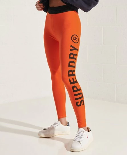 SUPERDRY Essential 7/8 Leggings Varsity Red 9 SUPERDRY Essential 7/8 Leggings Varsity Red - Image 9