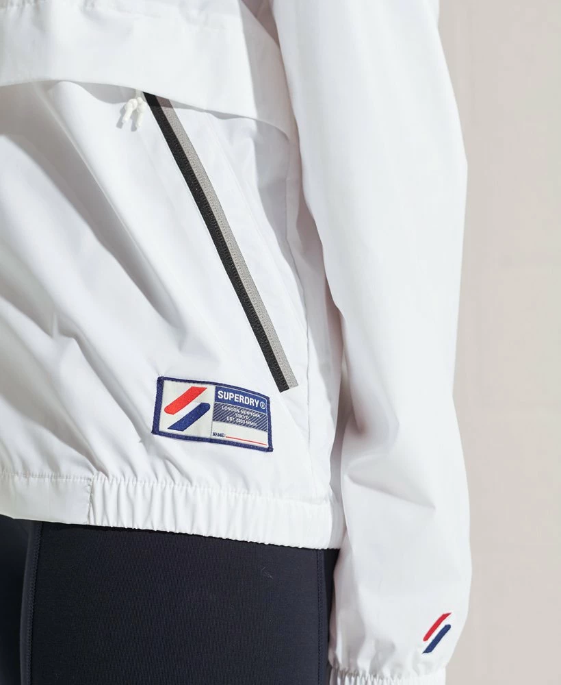 SUPERDRY Code Sport Lightweight Jacket Optic 3 SUPERDRY Code Sport Lightweight Jacket Optic - Image 3