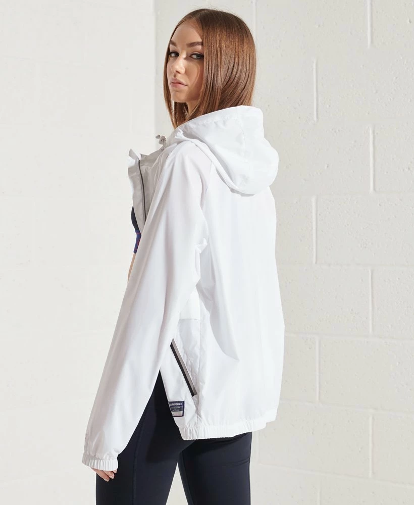 SUPERDRY Code Sport Lightweight Jacket Optic 2 SUPERDRY Code Sport Lightweight Jacket Optic - Image 2