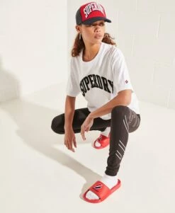 SUPERDRY Varsity Arch Mono T-Shirt Optic