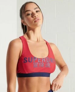 SUPERDRY Logo Crop Bikini Top Black -Sportswear Sales 2022 upload9223368955665798961