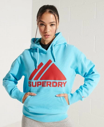 SUPERDRY Mountain Sport Mono Hoodie Aquamarine 7 SUPERDRY Mountain Sport Mono Hoodie Aquamarine - Image 7