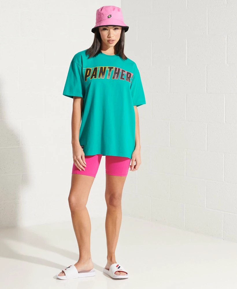 SUPERDRY Franchise Graphic T-Shirt Tropical Green 1 SUPERDRY Franchise Graphic T-Shirt Tropical Green