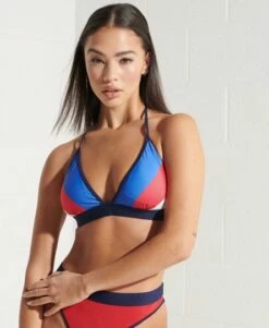 SUPERDRY Sport Fixed Tri Bikini Top Black Aop -Sportswear Sales 2022 upload9223368955665799357 1