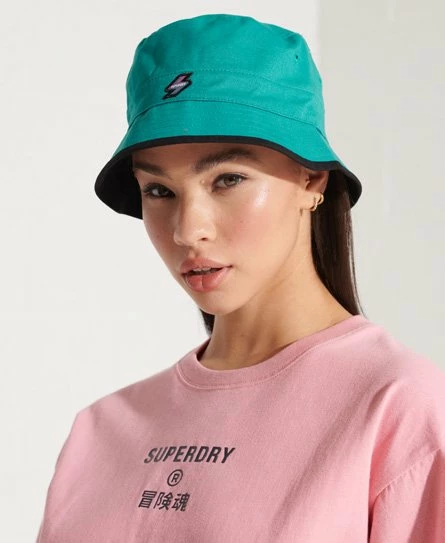 SUPERDRY SportStyle Energy Bucket Hat Lapis 3 SUPERDRY SportStyle Energy Bucket Hat Lapis - Image 3