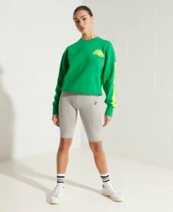SUPERDRY Mountain Sport Mono Crew Sweatshirt Montauk Blush