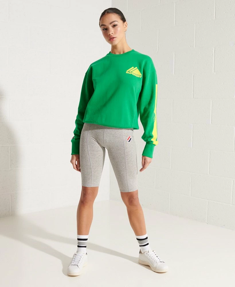 SUPERDRY Mountain Sport Mono Crew Sweatshirt Montauk Blush 1 SUPERDRY Mountain Sport Mono Crew Sweatshirt Montauk Blush