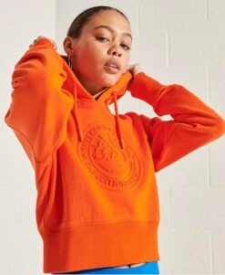 SUPERDRY Expedition Embossed Boxy Hoodie Bold Orange -Sportswear Sales 2022 upload9223368955665800465 2