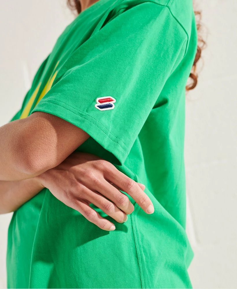 SUPERDRY Mountain Sport Mono T-Shirt Montauk Blush 3 SUPERDRY Mountain Sport Mono T-Shirt Montauk Blush - Image 3