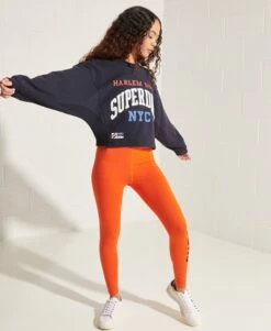 SUPERDRY Varsity Arch Batwing Sweatshirt Deep Navy