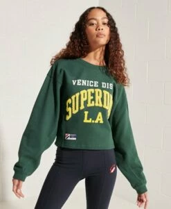 SUPERDRY Varsity Arch Batwing Sweatshirt Deep Navy -Sportswear Sales 2022 upload9223368955665848231 1