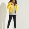 SUPERDRY Spirit Sports Down Puffer Jacket Nautical Yellow