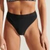SUPERDRY Volley Bikini Briefs Black Aop