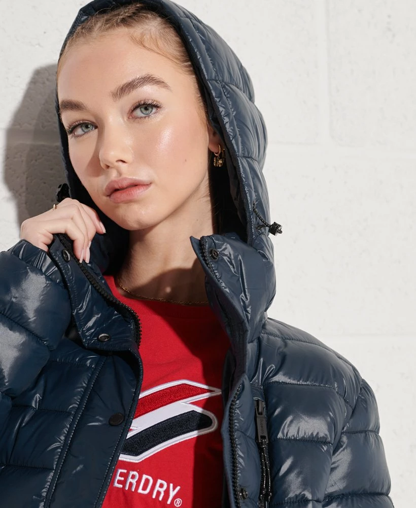 SUPERDRY Shine Fuji 2.0 Jacket Hot Pink 2 SUPERDRY Shine Fuji 2.0 Jacket Hot Pink - Image 2