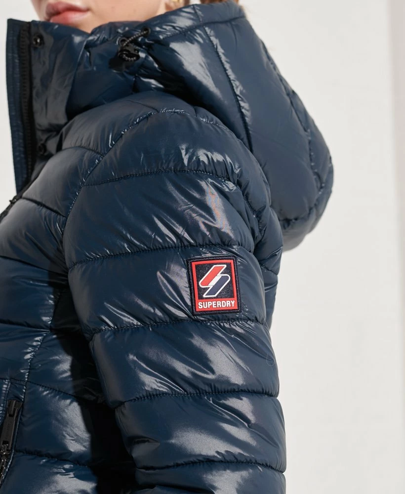 SUPERDRY Shine Fuji 2.0 Jacket Hot Pink 4 SUPERDRY Shine Fuji 2.0 Jacket Hot Pink - Image 4