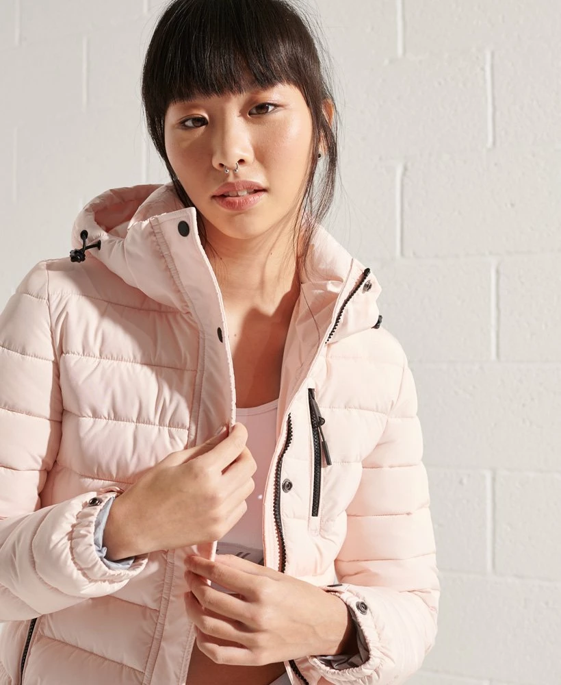 SUPERDRY Classic Fuji Jacket Pink Clay 2 SUPERDRY Classic Fuji Jacket Pink Clay - Image 2